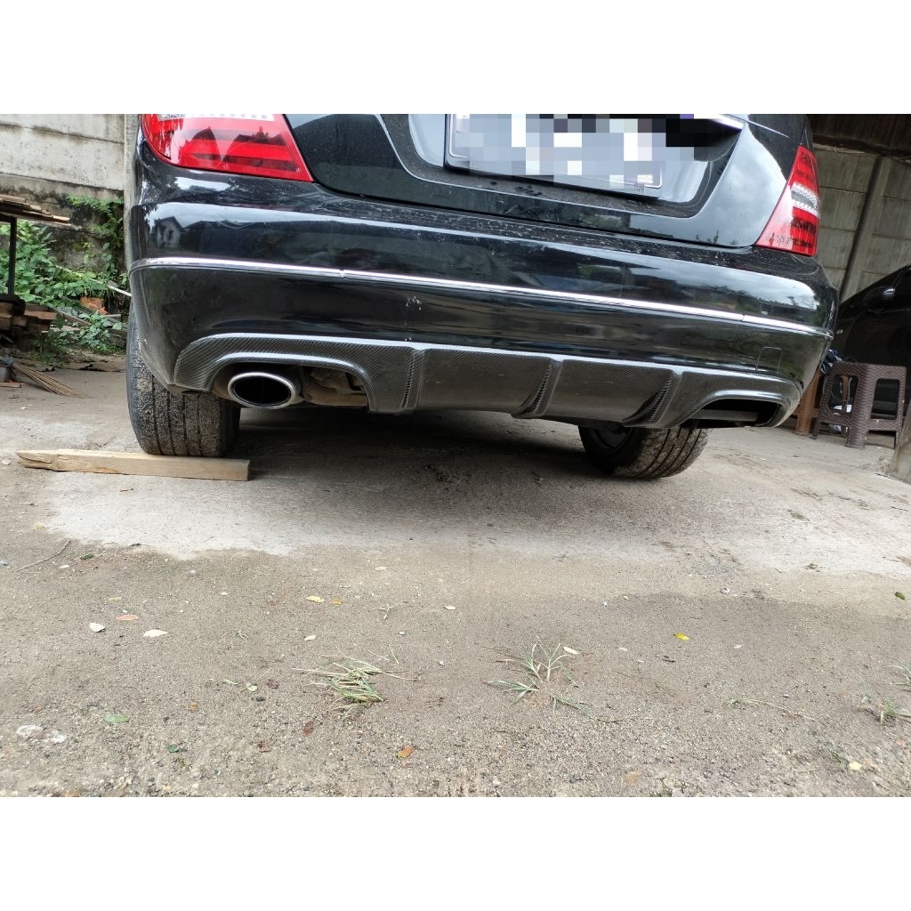 diffuser Mercedes Benz C200 W204 2013 carbon levlar