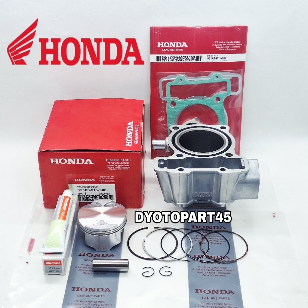 BLOK + SEHER SET K15 HONDA CBR 150R THAILAND/CB 150 OLD