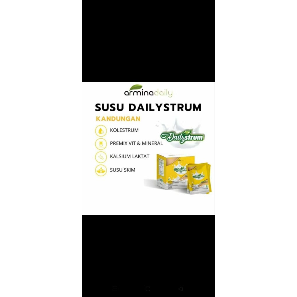 

Susu Dailystrum colostrum