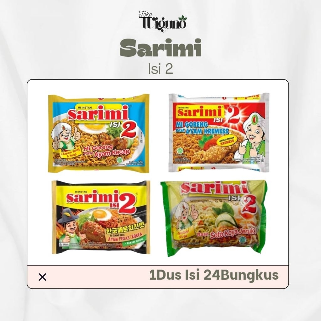 

Sarimi isi 2 | Ayam Kremes | Ayam Kecap | Pedas Korea | Soto Koya |