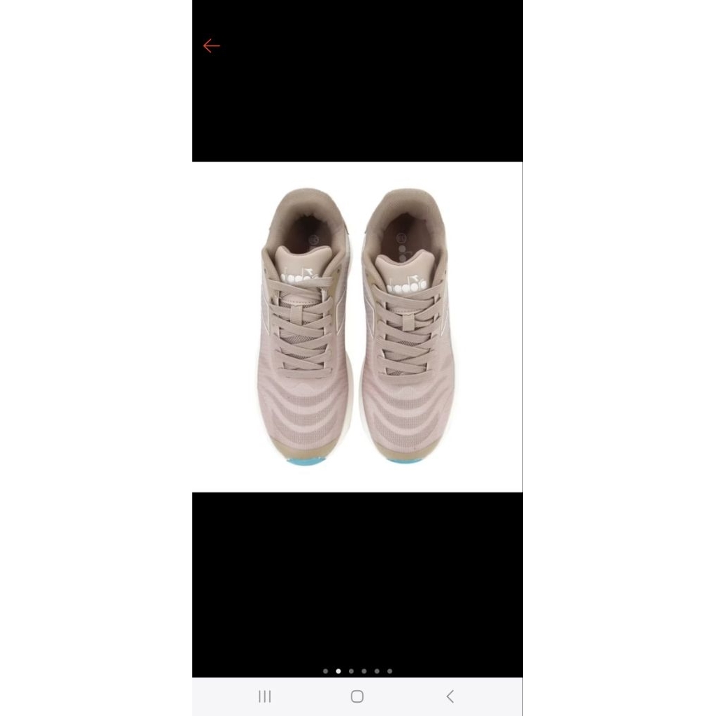 New Sepatu Shoes Olahraga Diadora Nude size 35