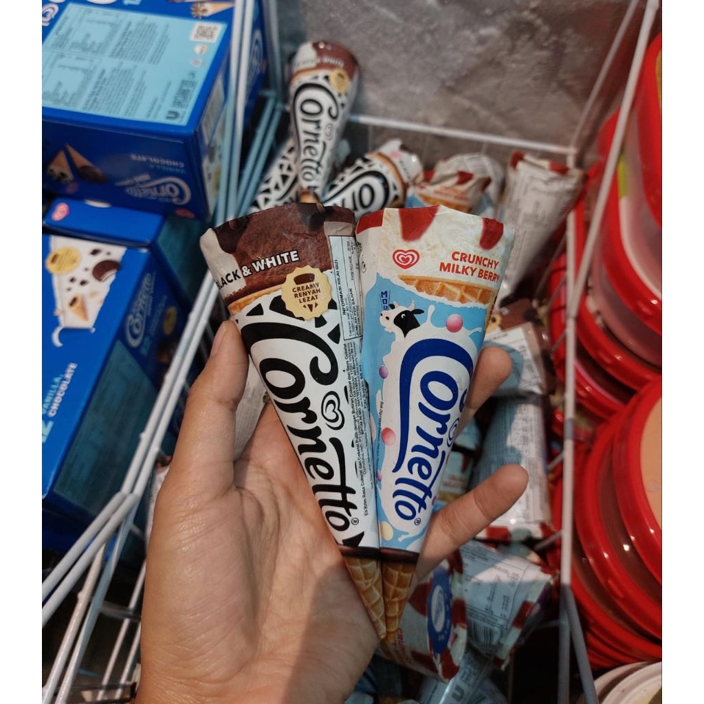 

ICE CREAM WALLS CORNETTO