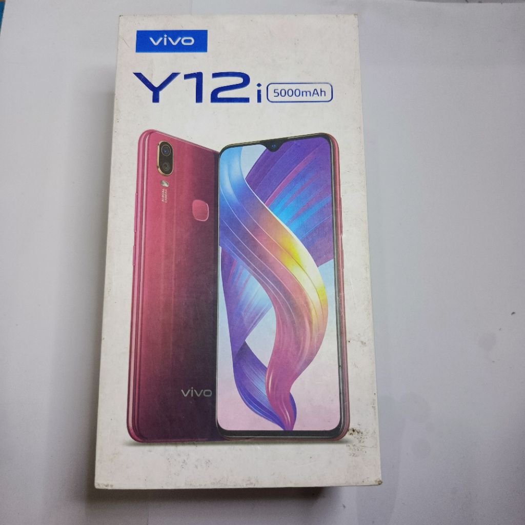 Box / Kotak vivo Y12i Original Copotan/ Ori Bawaan Hp