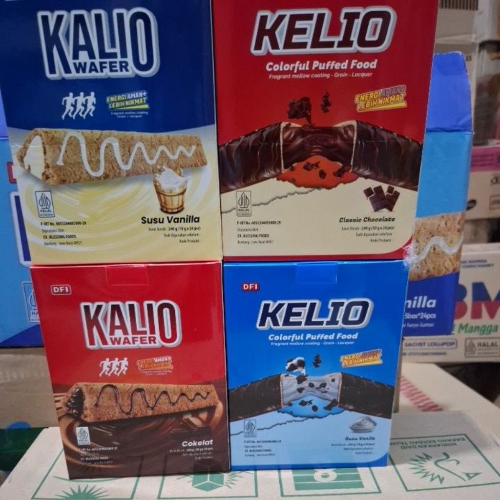 

Kalio Wafer // 240gr ( 10g×24pcs) // box