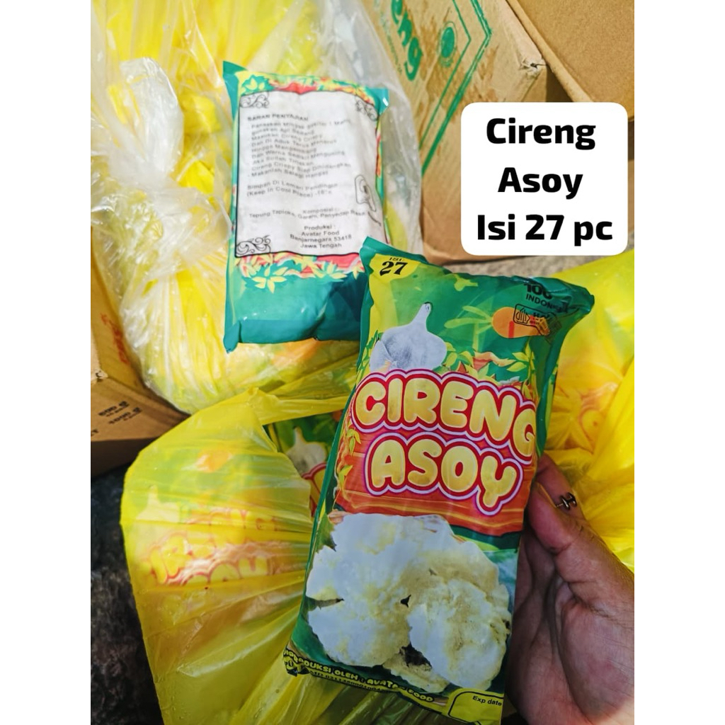 

CIRENG SALJU ASOY ISI 27 pc