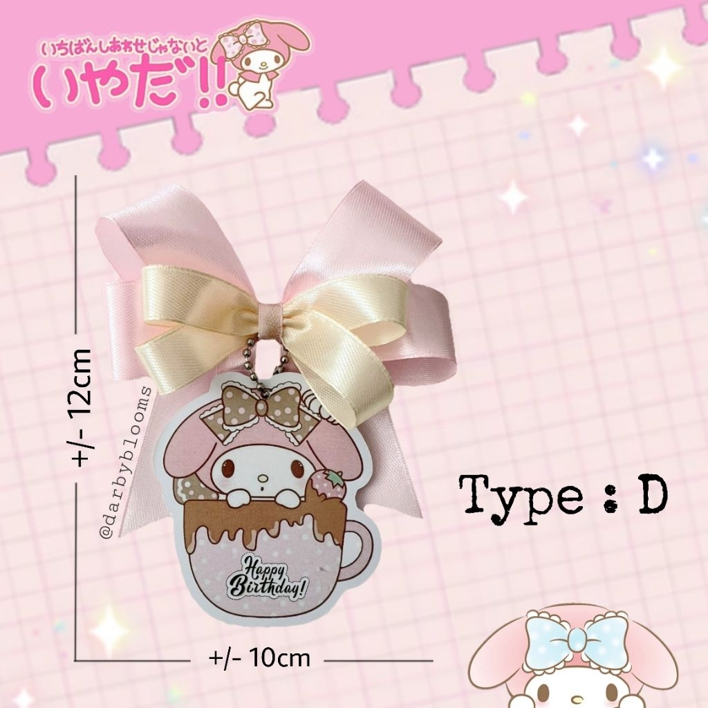 

Darbyblooms Pita Hampers dengan Hang Tag Thank You Pita Label Tag Pita Goodie Bag Goodybag Pita Siap Pakai