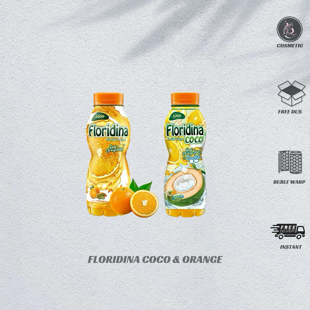 

Floridina minuman rasa jeruk 350 ml