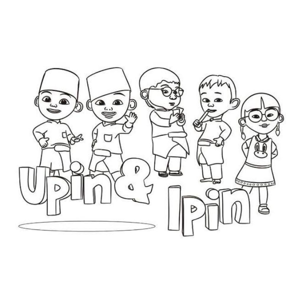 

Gambar Mewarnai Tema Upin & Ipin 20 Lembar Ukuran A4