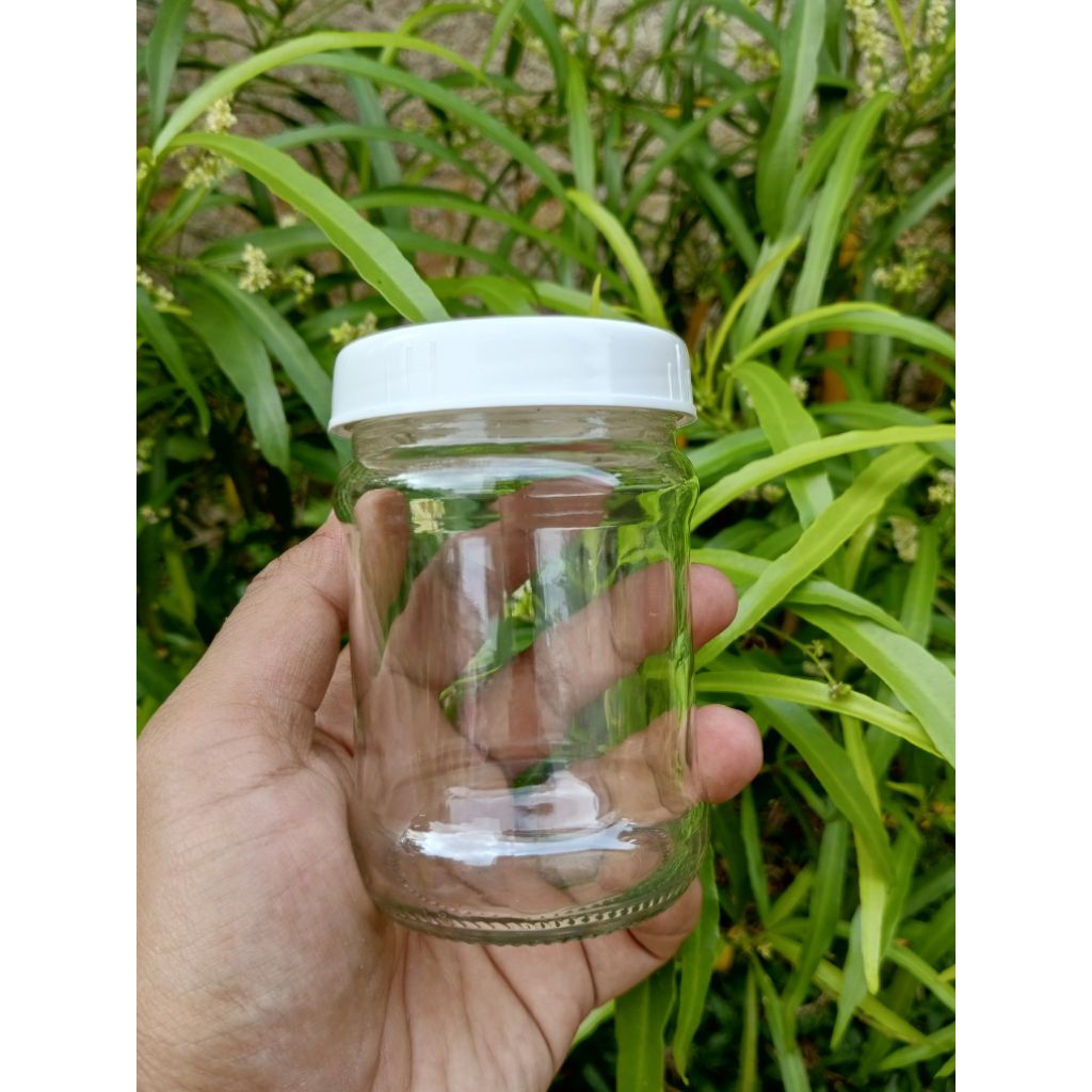 botol kaca jar 200ml / botol kaca jar selai 200ml / toples kaca sambal 200ml / jar kaca 200ml