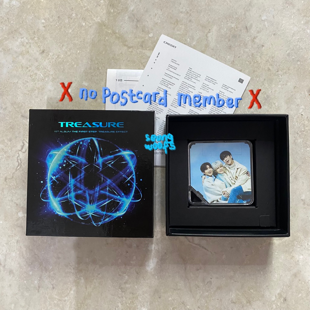 [READY] album kihno kit treasure the first step tfs junkyu asahi jaehyuk