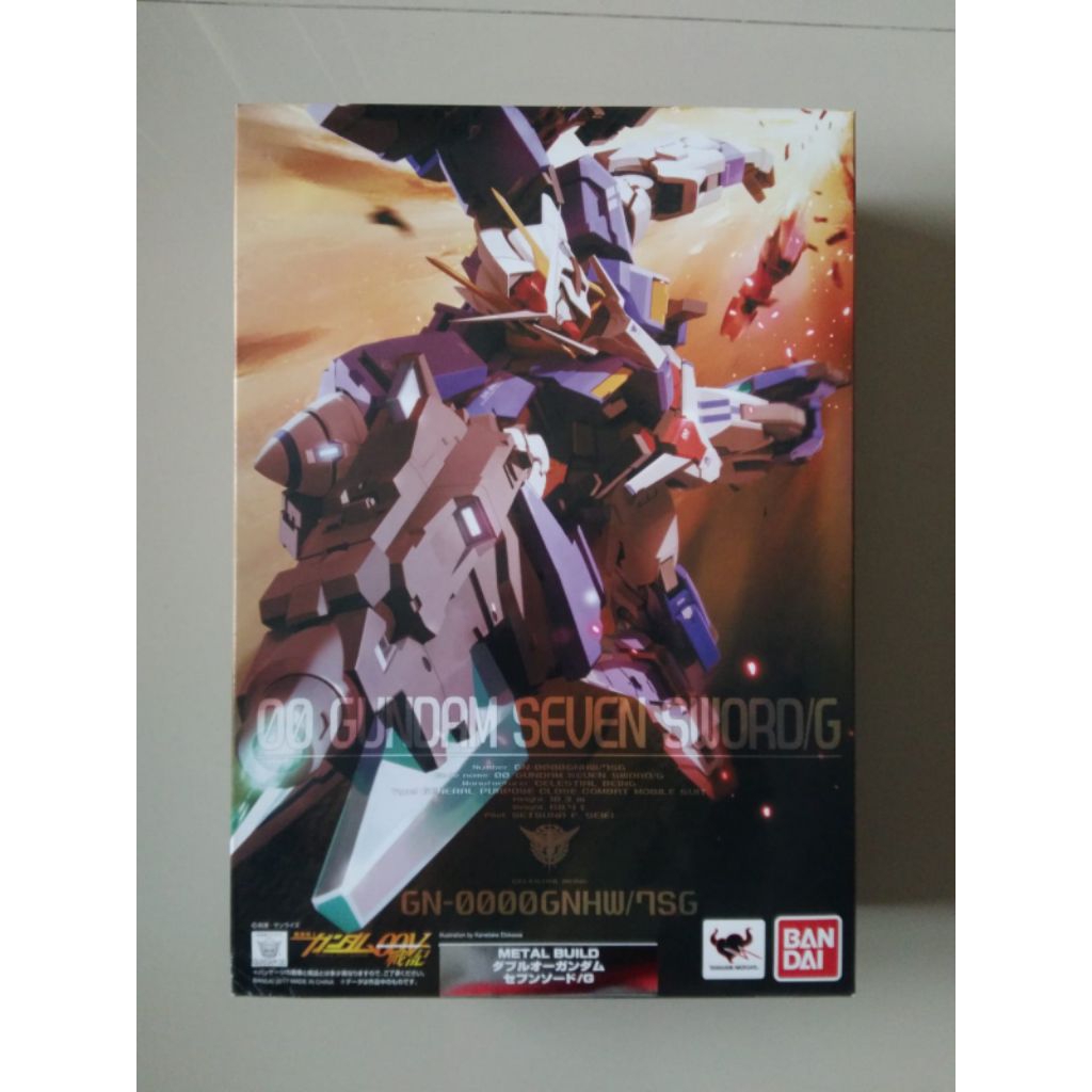 Metal Build Gundam 00 Seven Sword Celestial Being Bandai Original