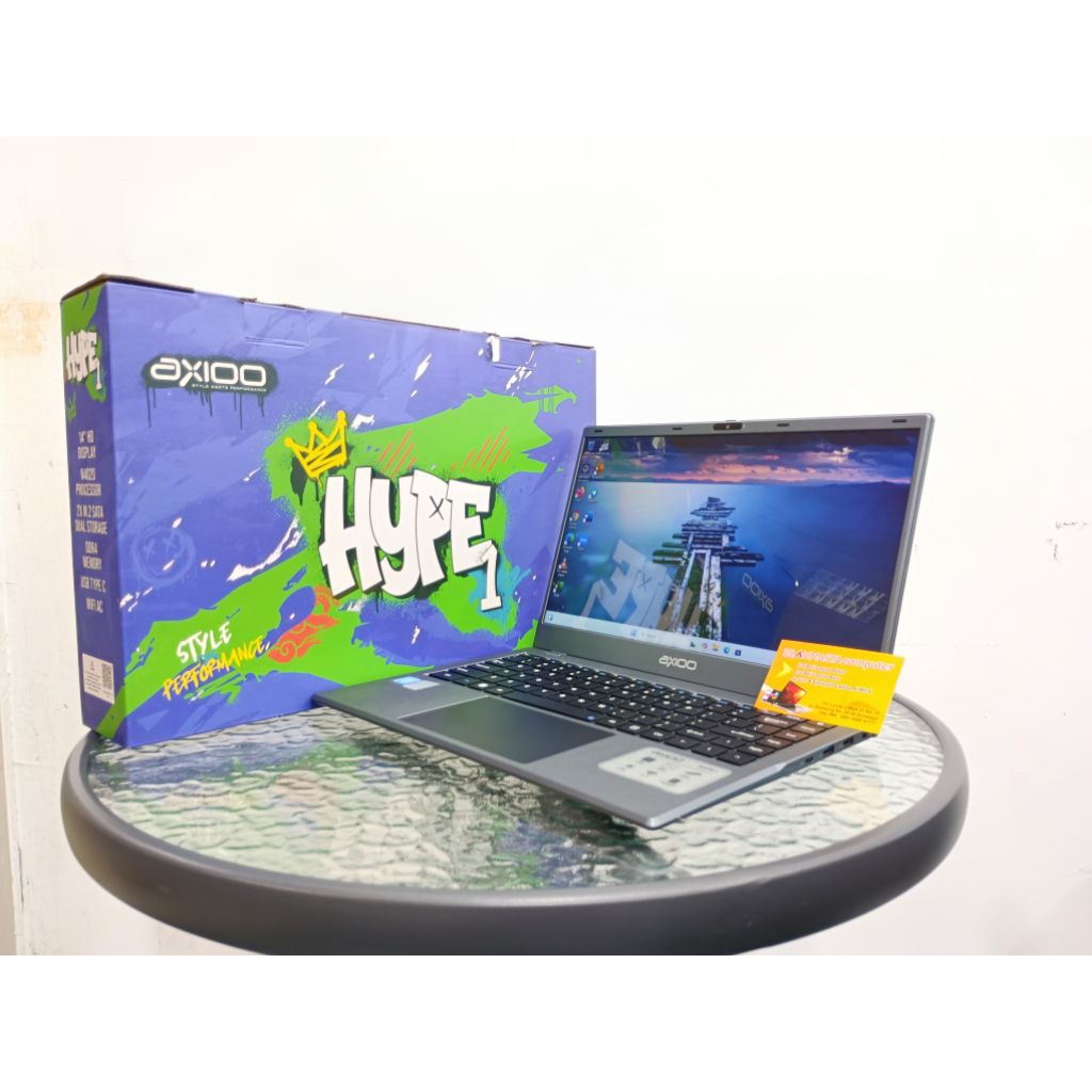 LAPTOP AXIOO HYPE 1 SECOND SIAP PAKAI