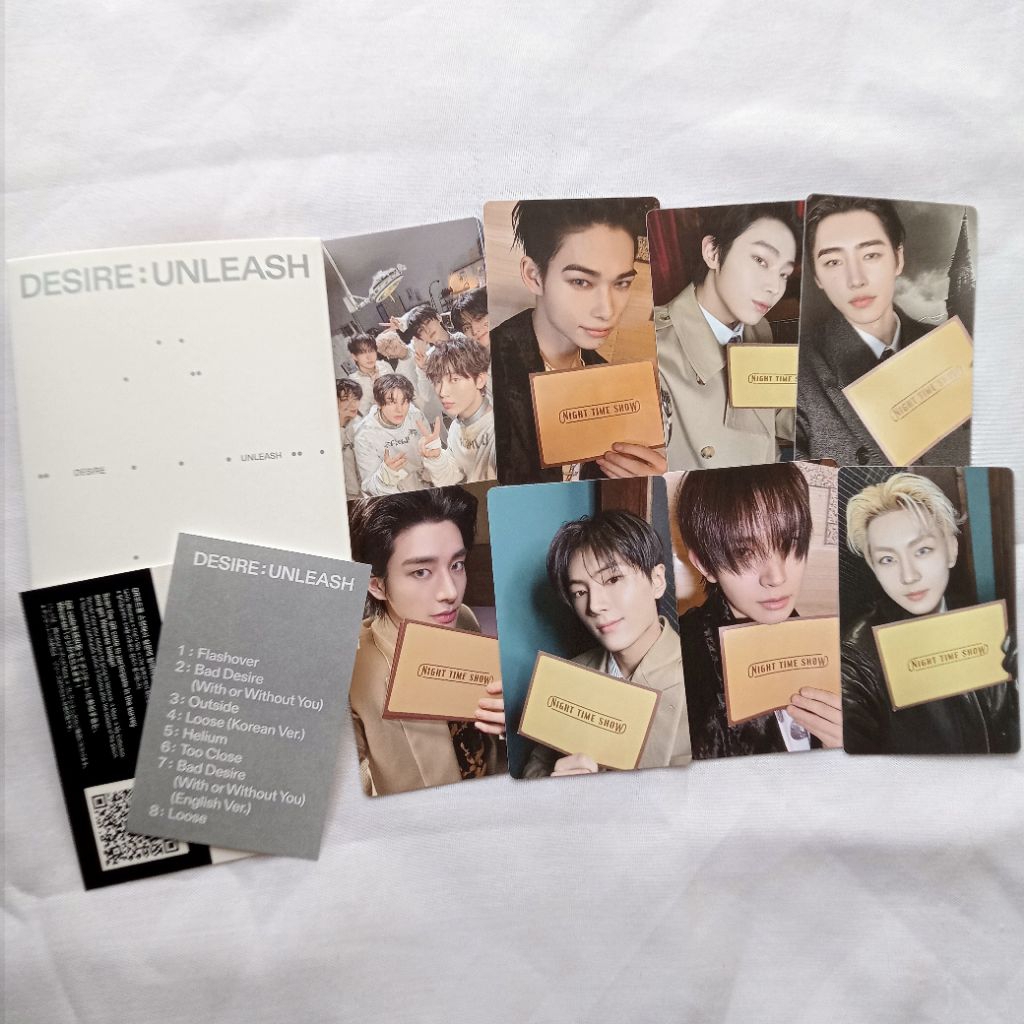 

PHOTOCARD ENHYPEN DESIRE UNLEASH KONSEP ALL