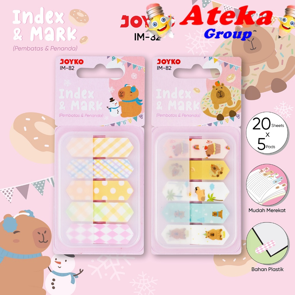 

[1 PCS] JOYKO Index Mark Penanda Pembatas IM-82 Plastik