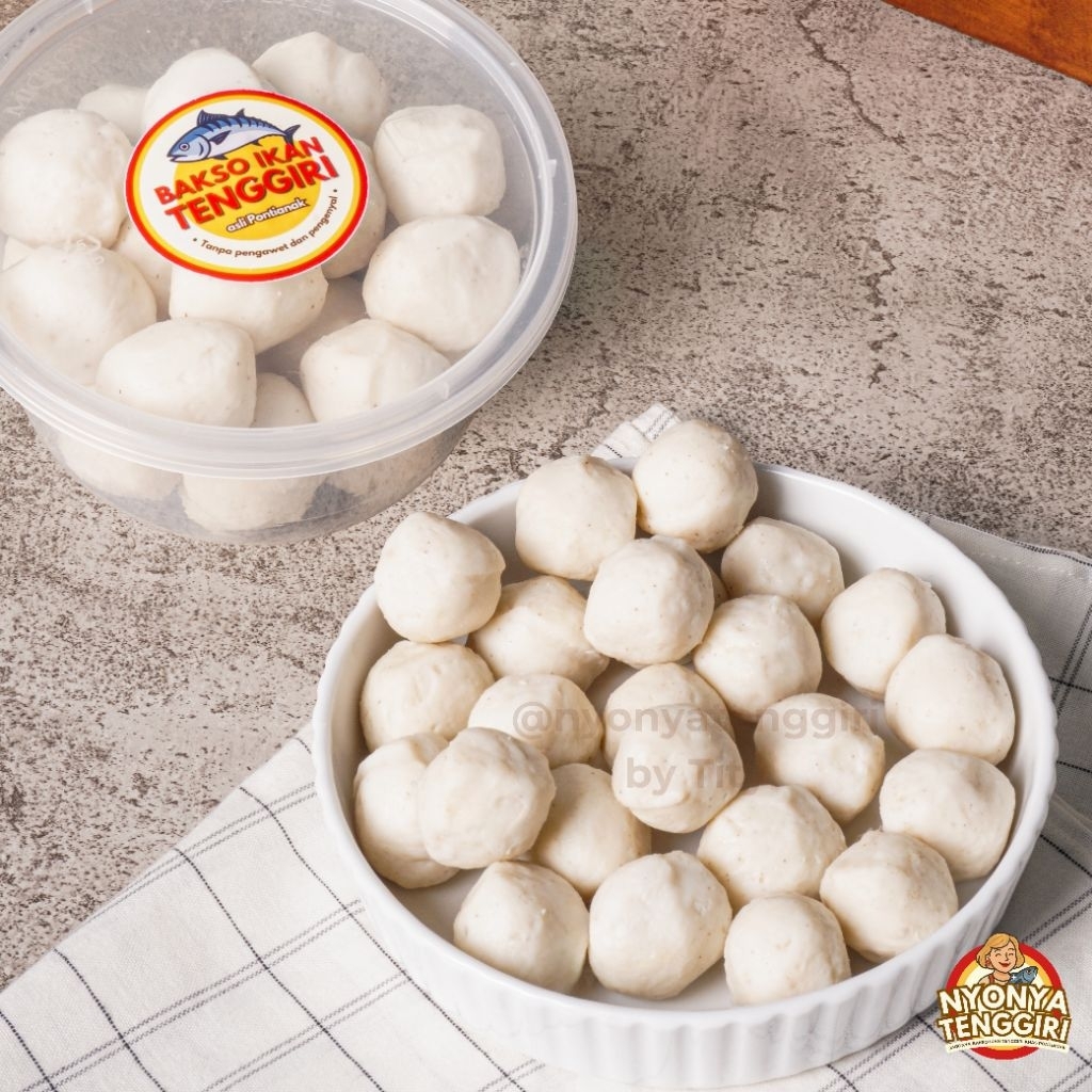 

Bakso Ikan Tenggiri Khas Pontianak - 150gr Cup | Frozen & Fresh | Tanpa Pengawet dan Pengenyal Cocok Untuk Makanan Keluarga Dan Cemilan Sehat