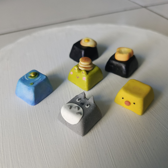 CLAY KEYCAPS ARTISAN