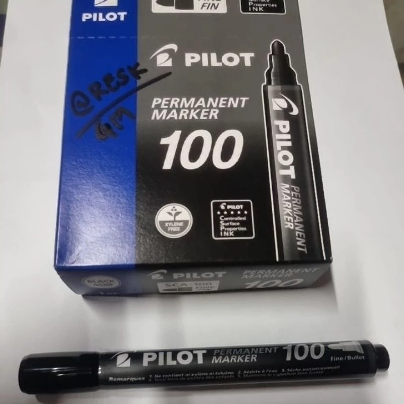 

Pilot Spidol permanen pilot type 100 marker regular Tahan air Ori 100% Original Asli Authentic