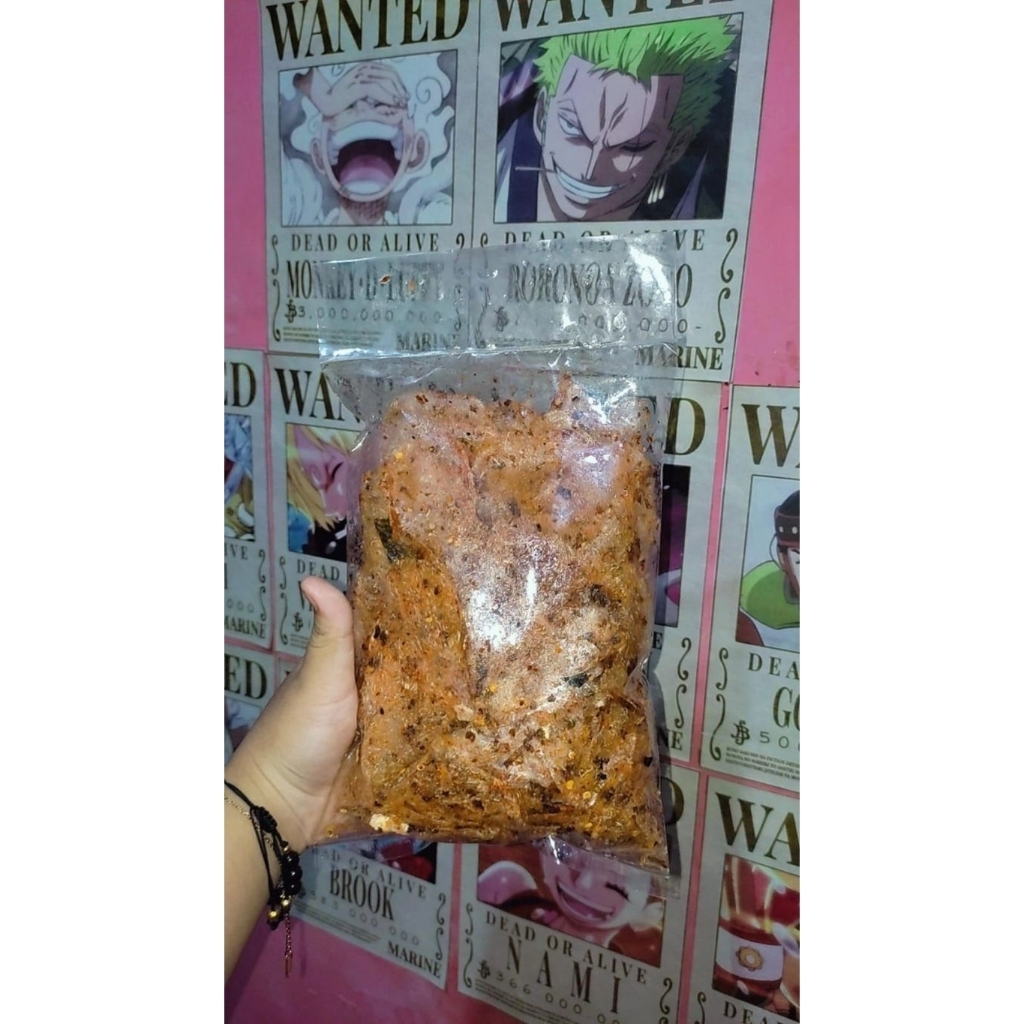 

KERIPIK KACA / KRIPCA CEMILAN PEDAS 250 Gram JUARA SNACK