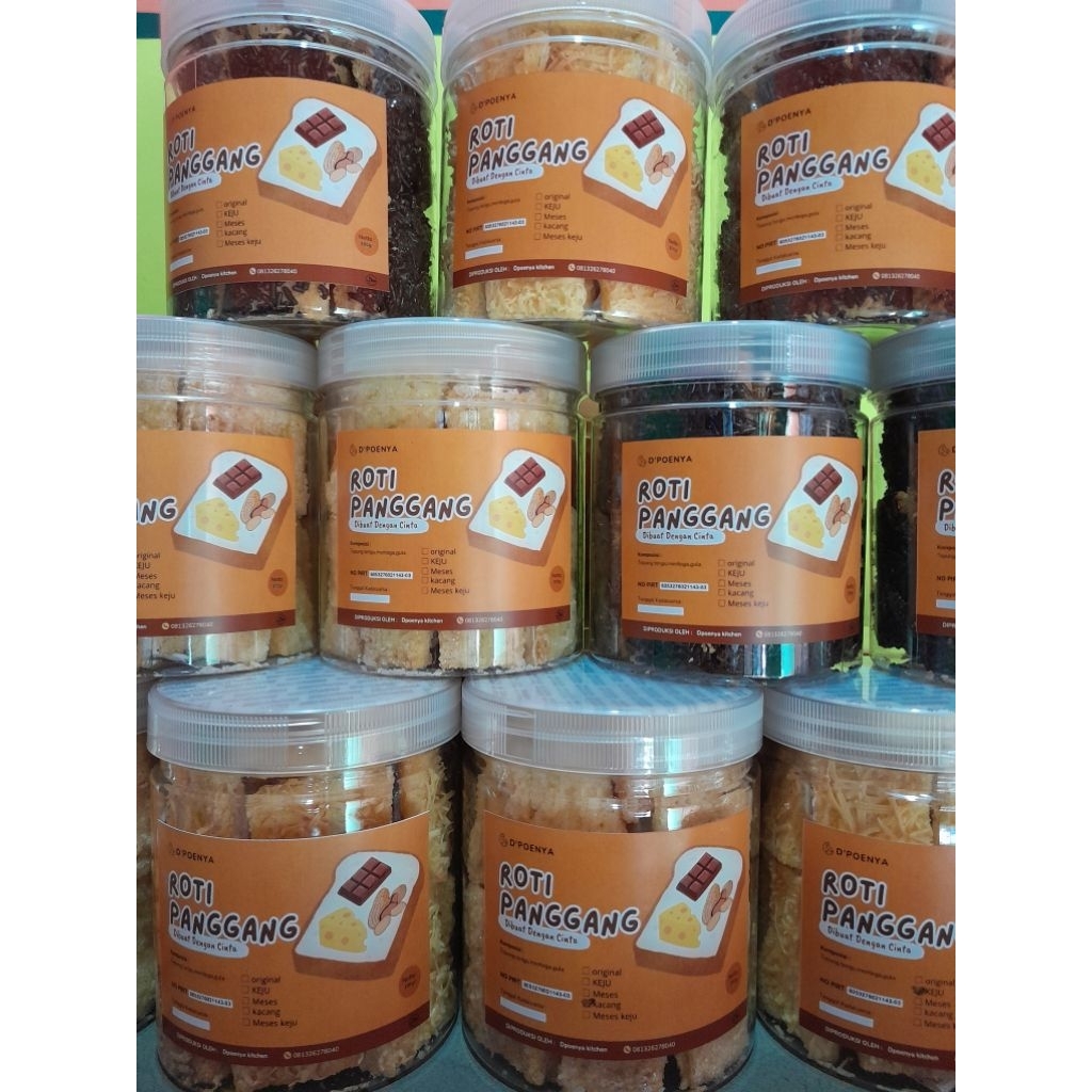 

Roti panggang mini original