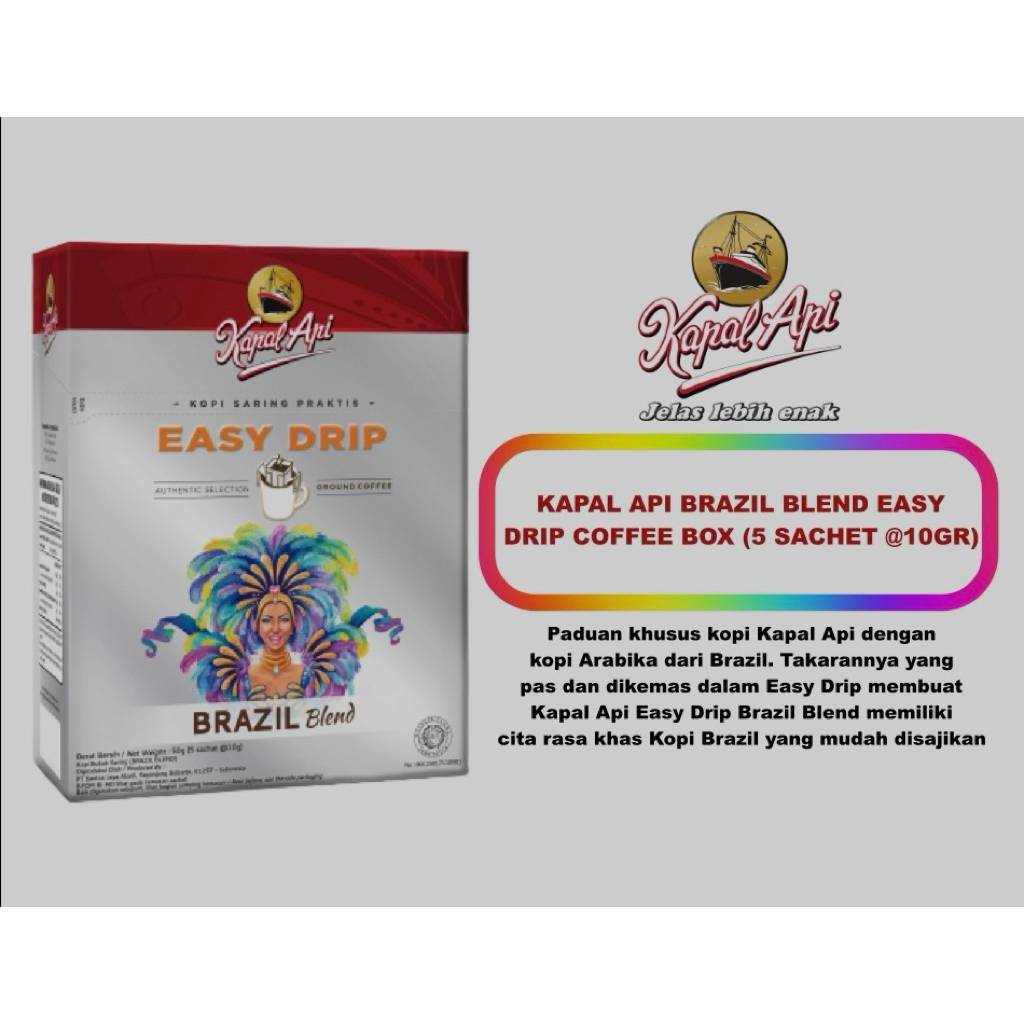 

Kapal Api Easy Drip Brazil