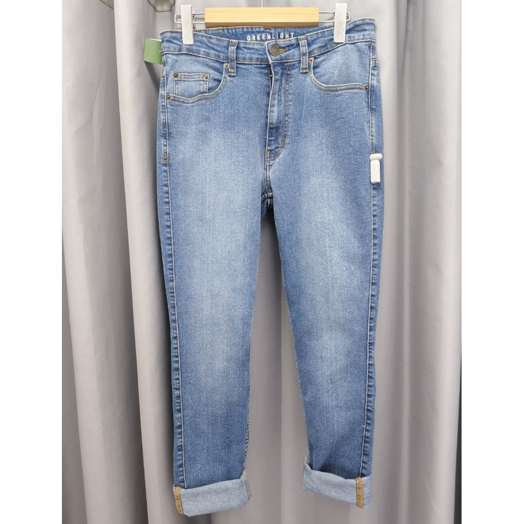 Greenlight Celana Jeans Panjang Pria Slim Fit Stretch 170325 Original