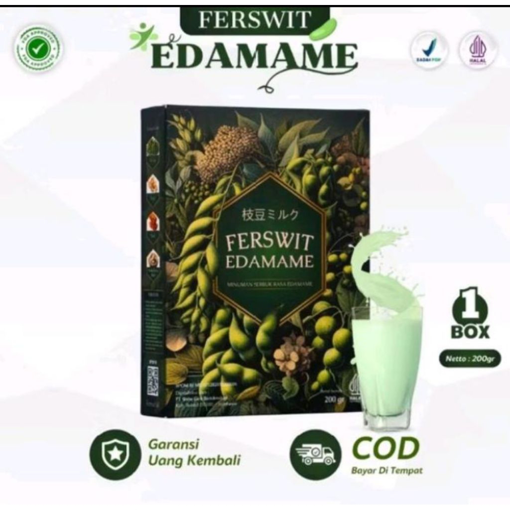 

Ferswit Susu Edamame Jepang Untuk Kolesterol, Asam Urat, Nyeri Sendi & Tulang 100% Original