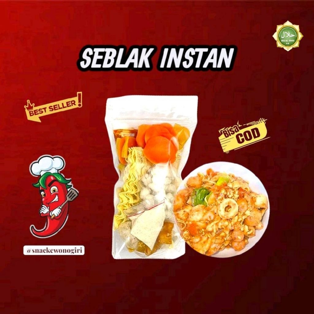

SEBLAK INSTAN KUAH PEDAS