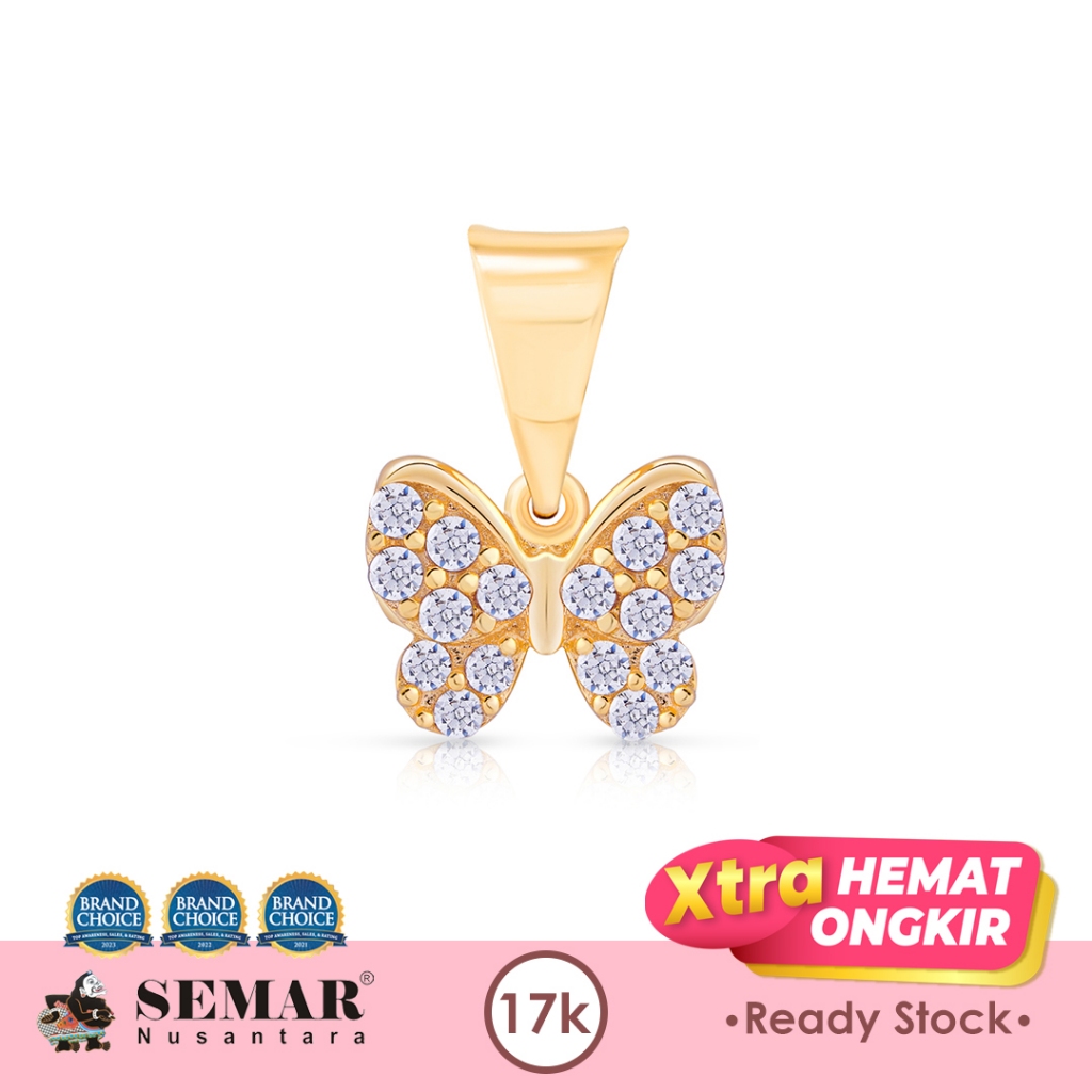 Liontin Emas Yu Na Bi Korean Style Gold 17K Semar Nusantara