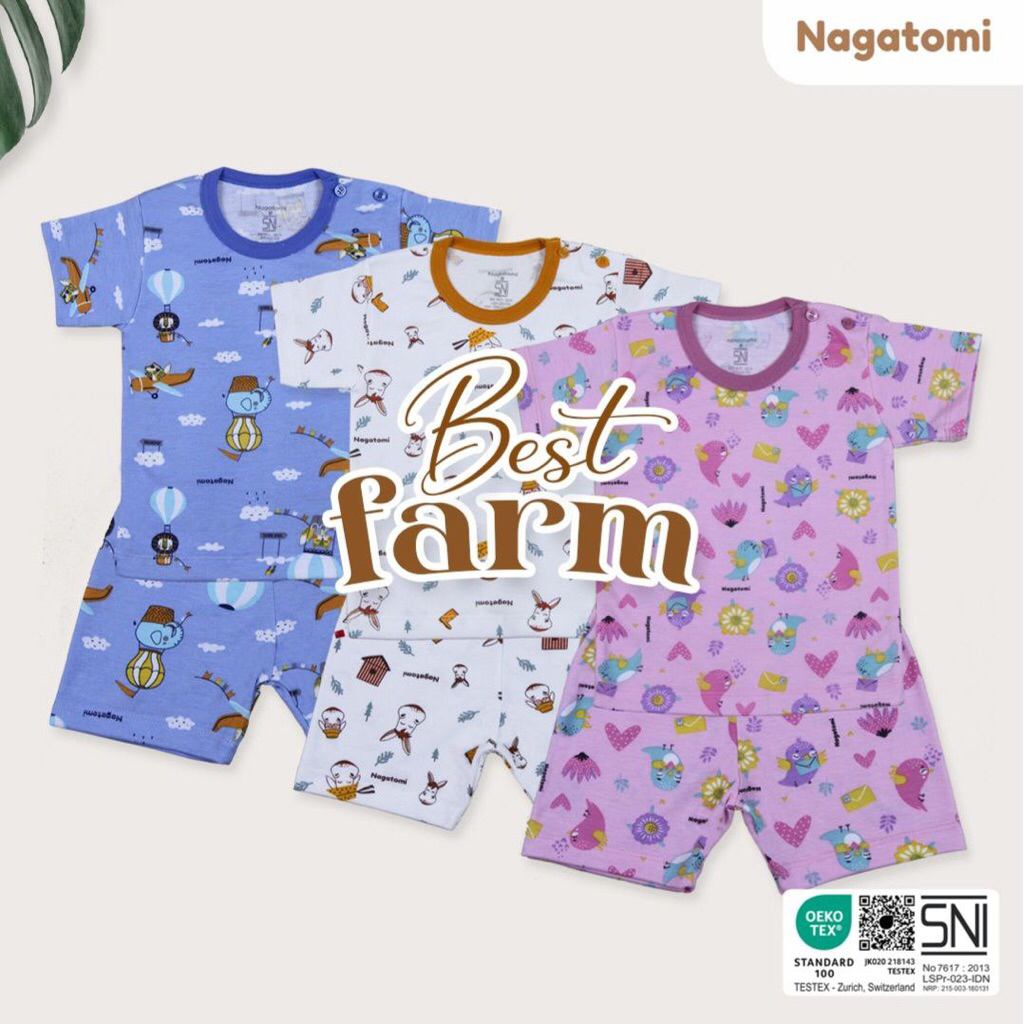 Nagatomi set btg/Baju Bayi/Setelan Bayi/Nagatomi/Baby Outfit/Setelan Harian