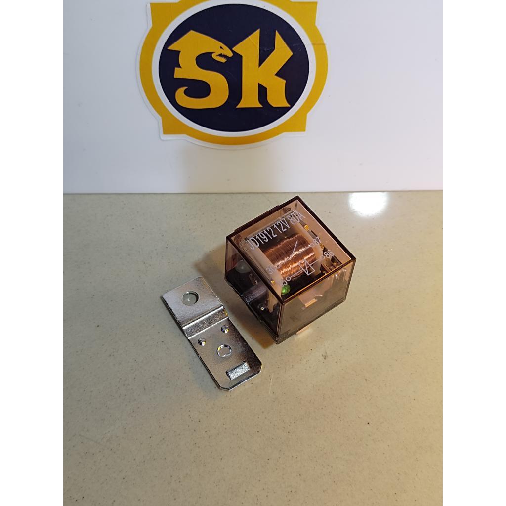 Relay 4 pin / Relay 4 kaki / Kepala relay 4 kaki