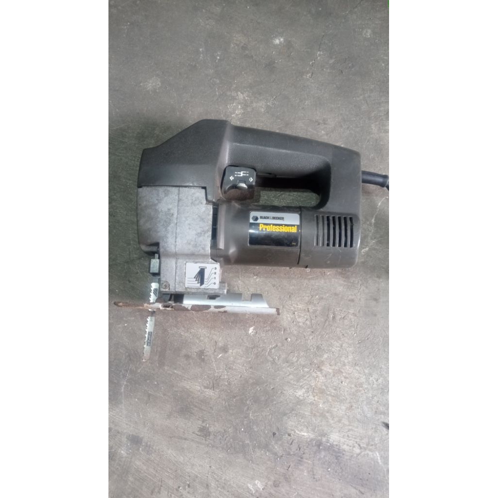 Mesin Jig Saw BLACK & DECKER 3157 Origional Variable Speed Second mulus