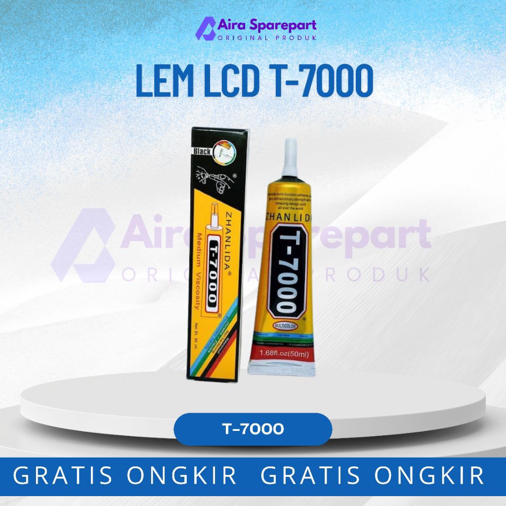 

LEM LCD Touchscreen T-7000 15ML Warna Hitam Lem Sepatu Lem sandal Lem Asesoris Dll