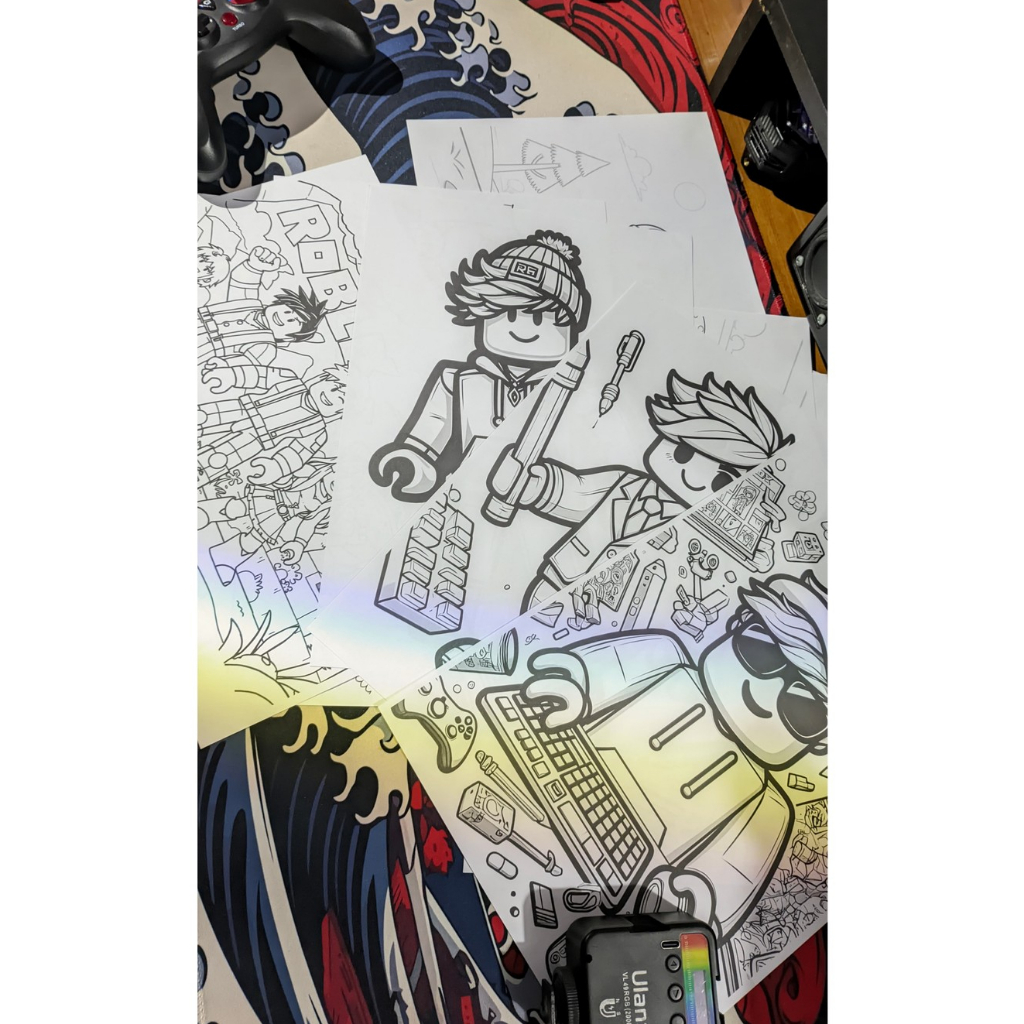 

Gambar mewarnai anak macam - macam karakter Roblox bersama kawan - kawan