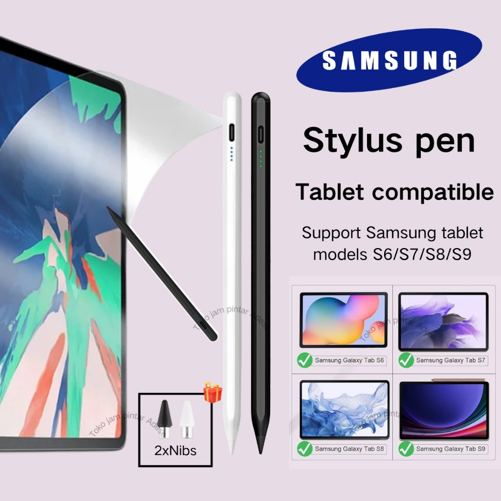 Stylus Pen for Samsung Galaxy Tab A9/S9 FE / Stylus pen universal Samsung Galaxy tab A9/A8/A7 Untuk 