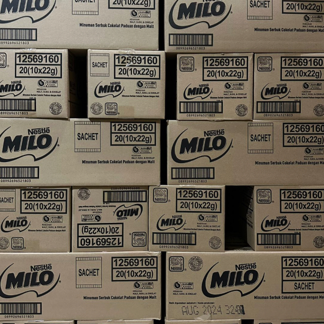 

Milo Dus ( 10x 22g ) 20 renceng / Milo Sachet / Susu Milo / Nestle Milo