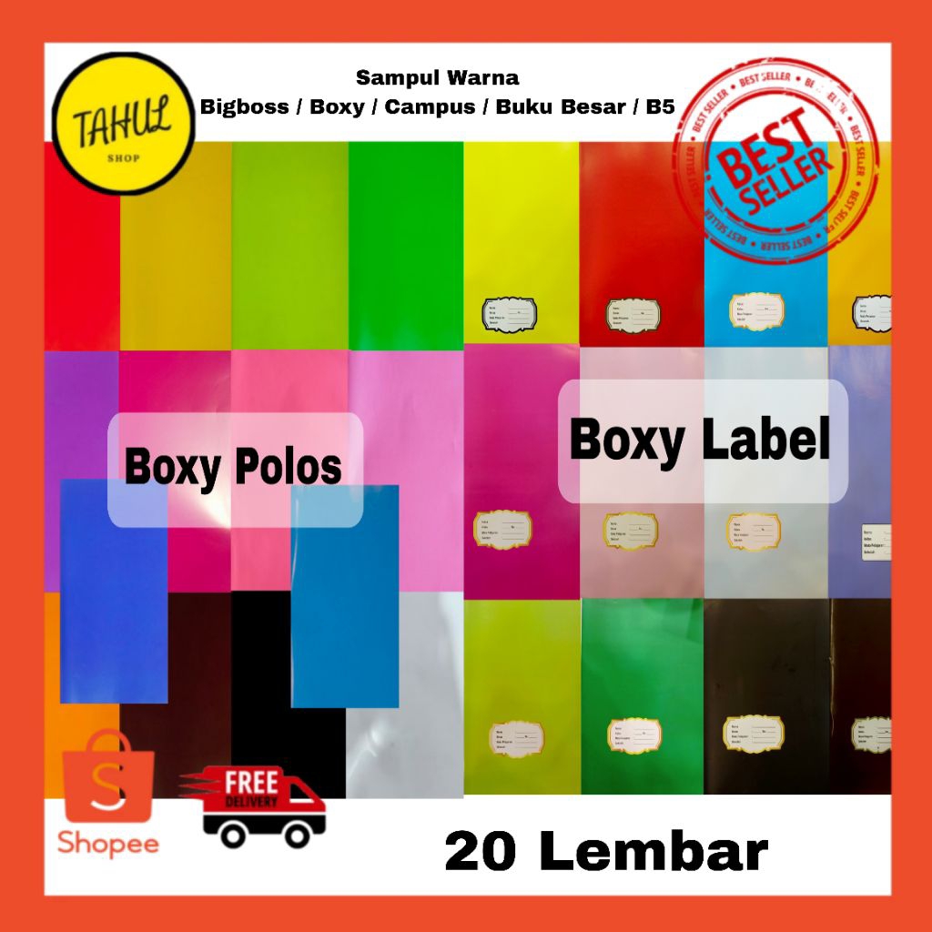 

1 Kodi (20 Lembar) !!! Sampul Buku Warna Bigboss / Boxy / Campus / Buku besar / B5 Sampul buku Warna warni Sampul buku warna Sampul buku kertas marmer / sampul berwarna Sampul Buku Warna Polos Boxy
