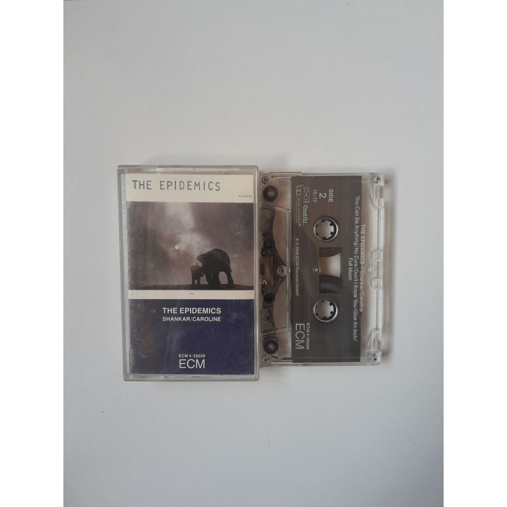 kaset pita the epidemics steve vai shankar caroline