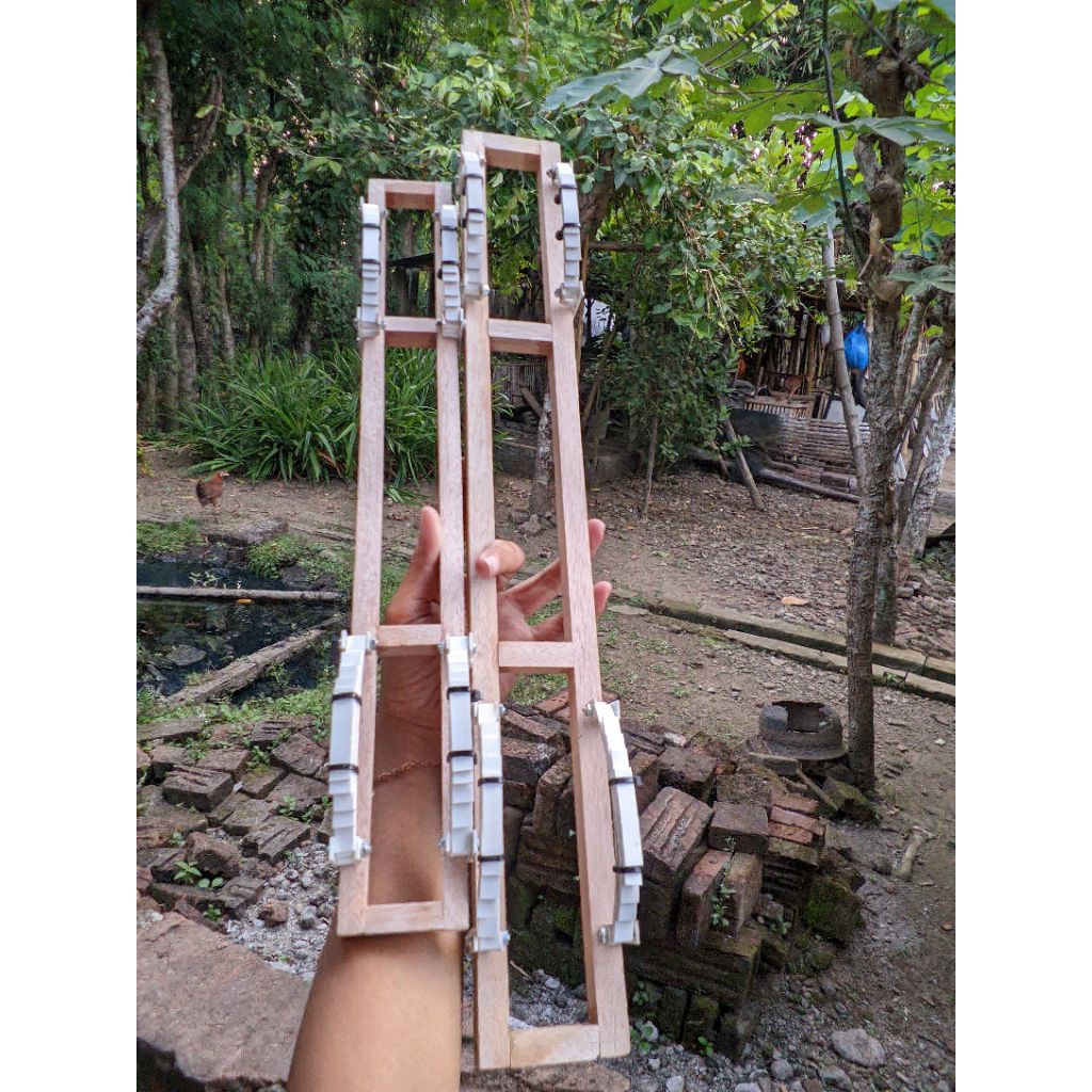 Sasis miniatur truk oleng skala 10, 12, 14