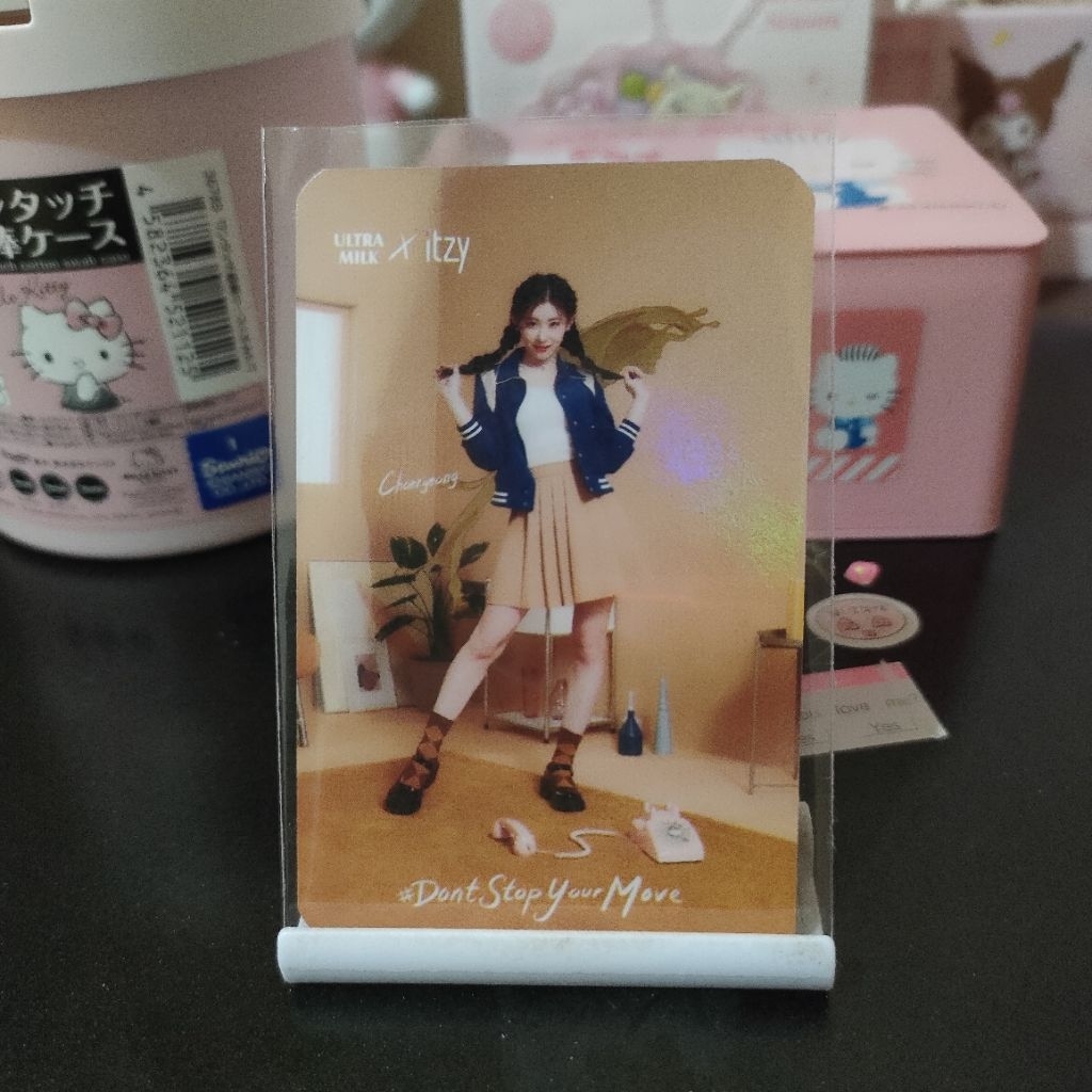 PC Official Itzy X Ultra Milk Chaeryeong Photocard