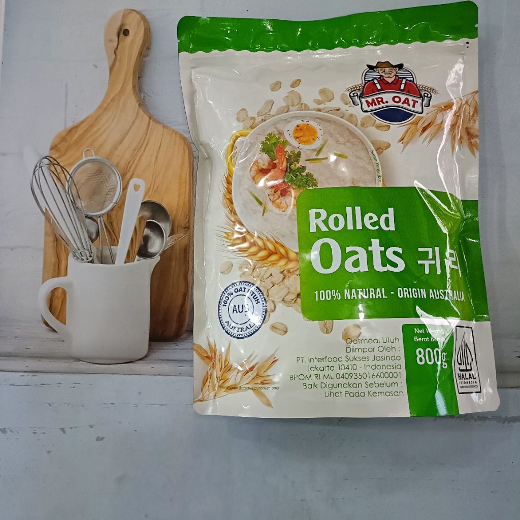 

MR.OAT ROLLED OATS ( 800GR )