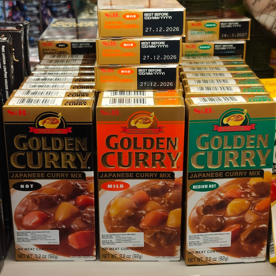 

Golden Curry Japanese Curry Mix 92gr S&B