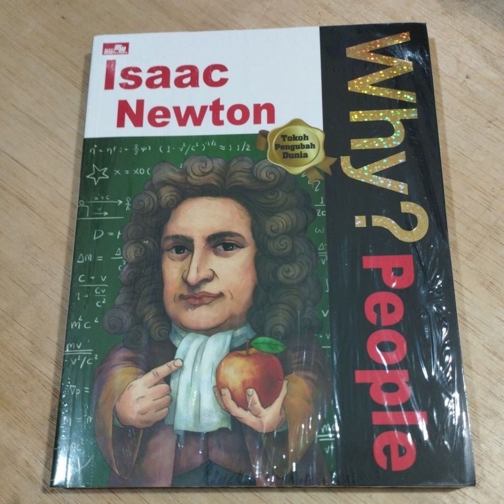 Buku Original Komik Sains Why People Isaac Newton