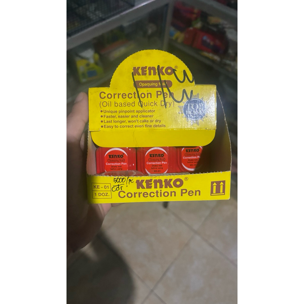 

Kenko Correction pen Oil Base dry