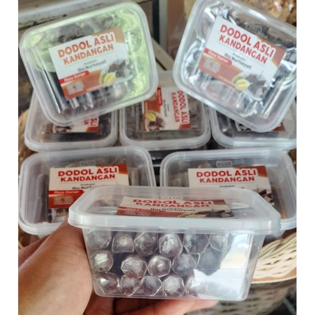 

Dodol rasa durian kemasan toples