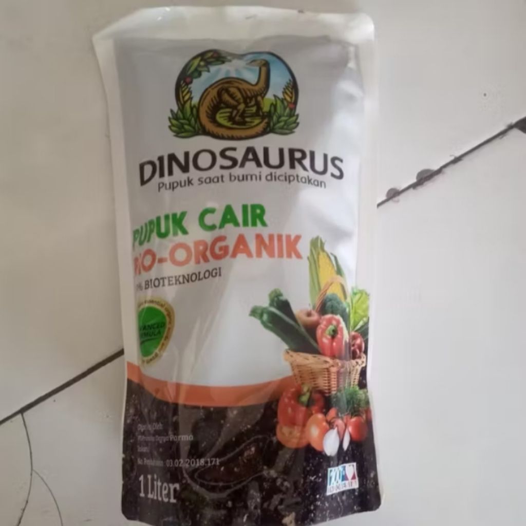 Dinosaurus pupuk cair Bio-organik 1000ml