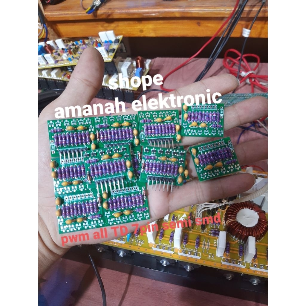 Pwm Semi Smd power all TD 7pin 1 pasang pos&neg