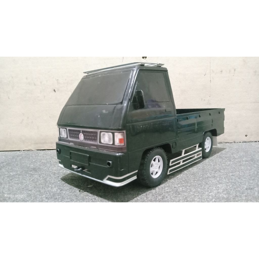 miniatur bemper L300 bahan PVC full set pelindung samping dan belakang plus depan setenlis