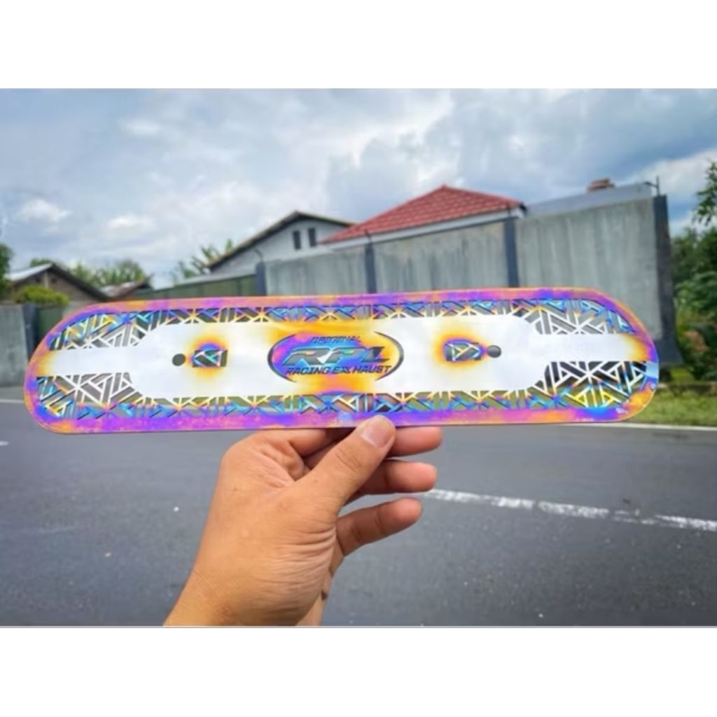 Tameng knalpot original Rpl racing