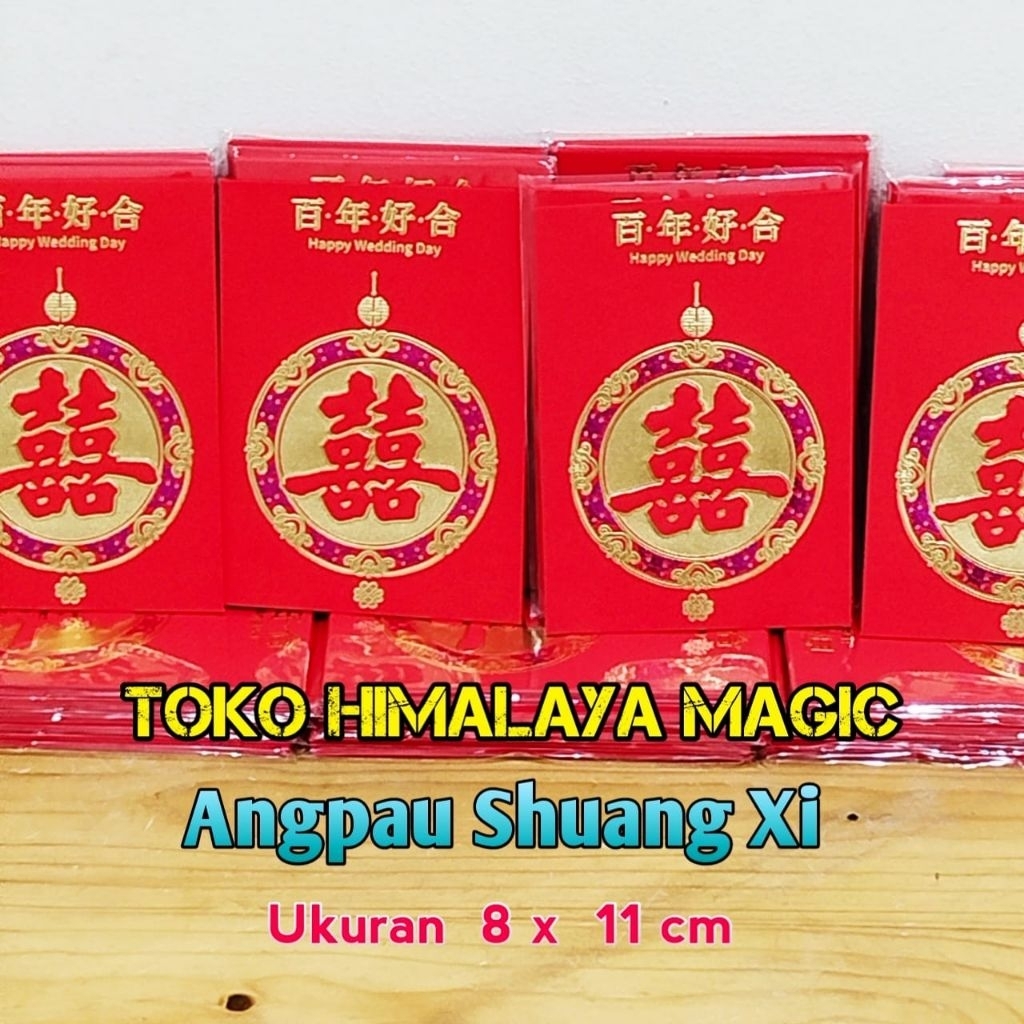 

Angpau Shuang Xi 6 Lembar