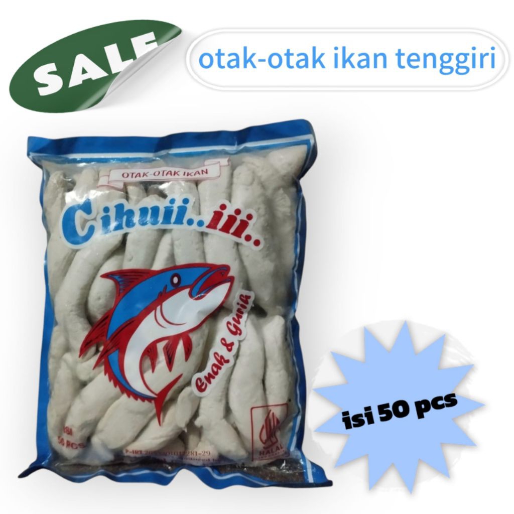 

otak-otak ikan tenggiri fresh sudah HALAL MUI isi 50pcs